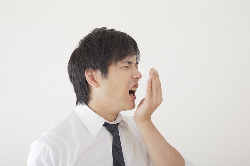 歯周病原因の口臭